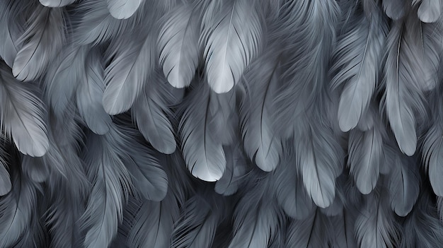 Foto texturas de plumas diseño de fondo inspirado en la textura de las plumas