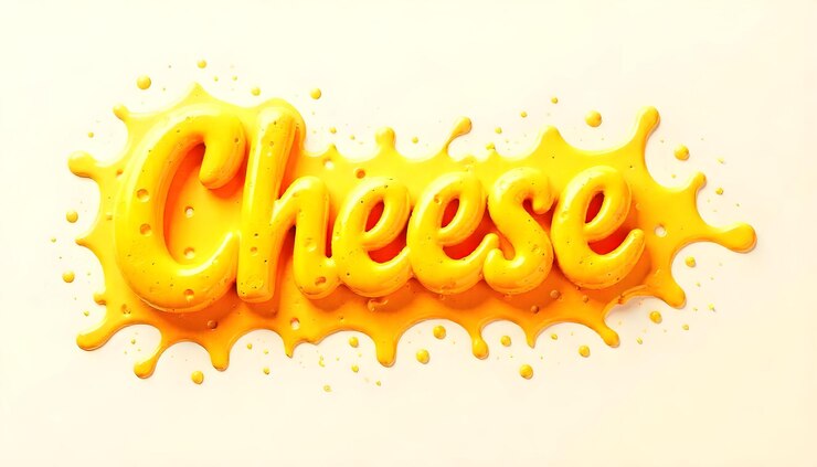 Foto texturas de queso dados y rebanadas de queso hamburguesa de tabla