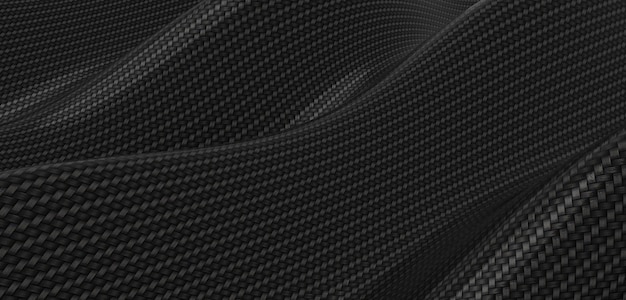 Texture background Kevlar Glossy abstract texture Closeup 3D illustration
