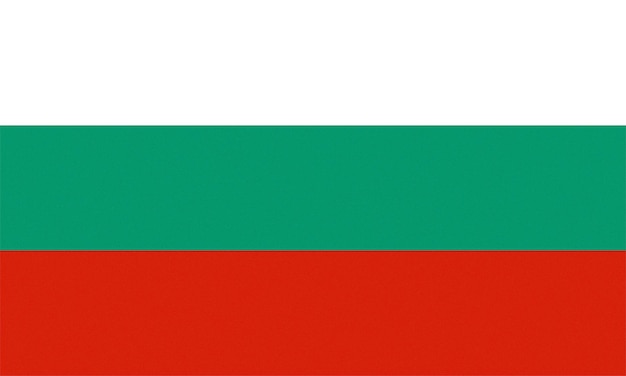 Texturierte bulgarische Flagge Bulgariens