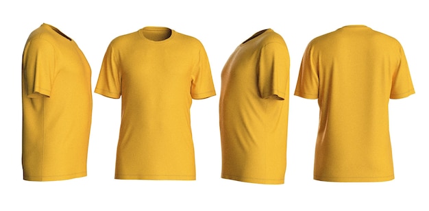 Texturiertes T-Shirt Mockup-Design für das Markt