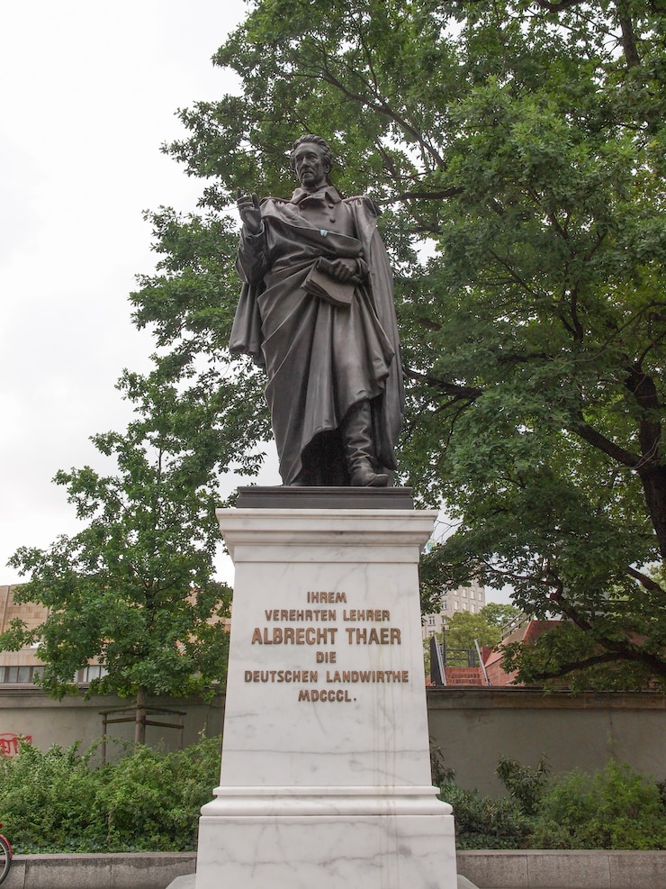 Foto thaer denkmal leipzig