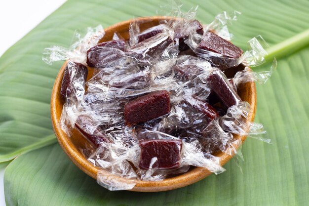 Thailändischer Snack mit Bananenkonserven