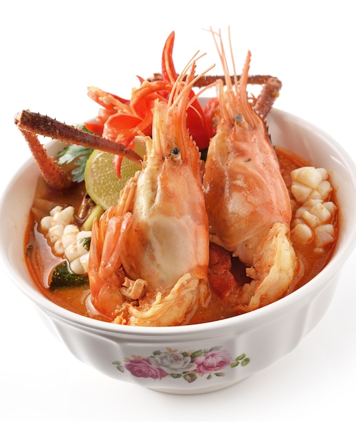 Thailändisches Essen Tom Yum Goong