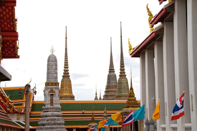 Thailand Bangkok Wat Arun Tempeldetail