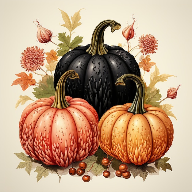 Thanksgiving-Konzept Herbstfarbe der Herbstsaison