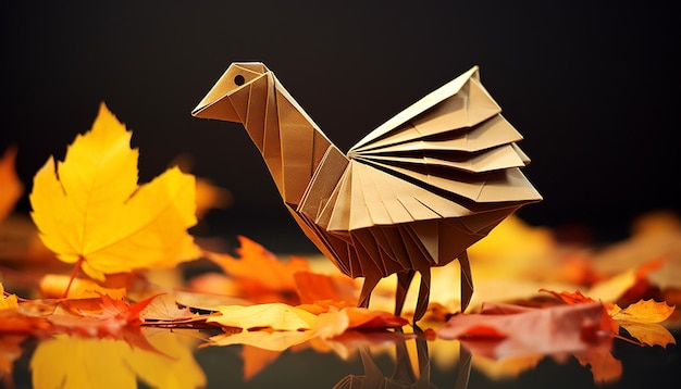 Thanksgiving-Konzept Origami