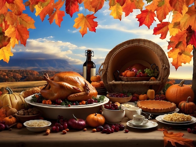 Foto thanksgiving und das erntefest 23. november