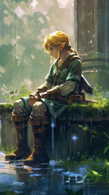 The Legend of Zelda Tears of the Kingdom Gerado por IA