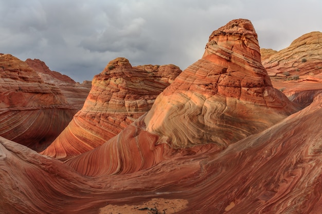 The wave coyote butts north arizona eua