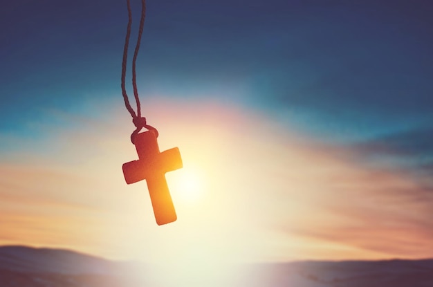 Thecross, christliches Konzept Jesus ist das Licht