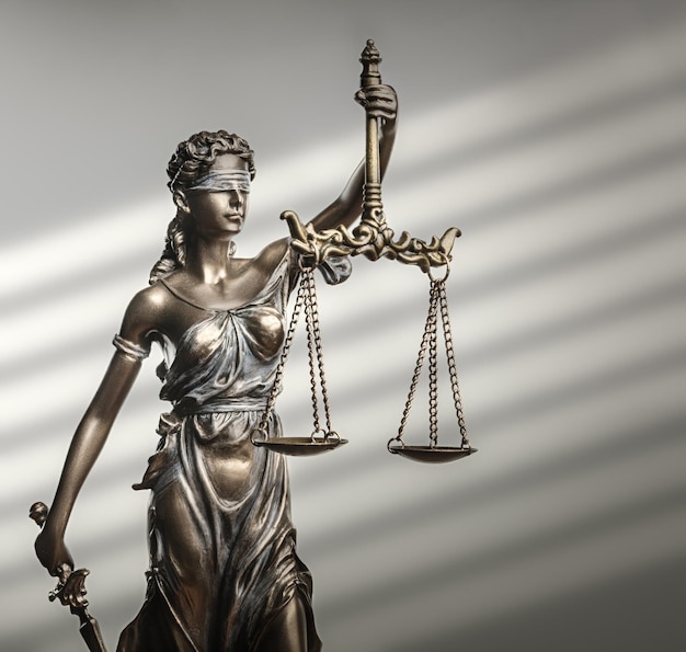 Themis Statue Justice Scales Law Advogado Concept