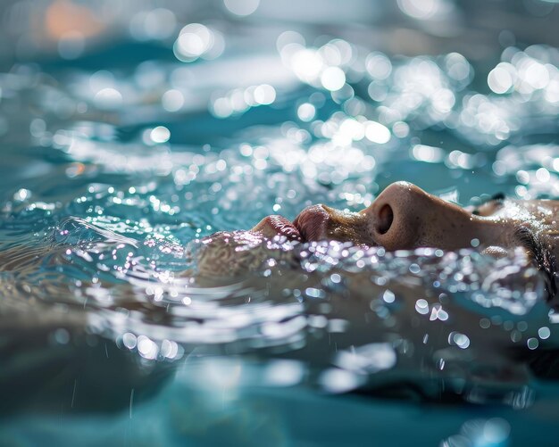 Therapeutisches Schwimmen sanfte Bewegungen heilende Gewässer