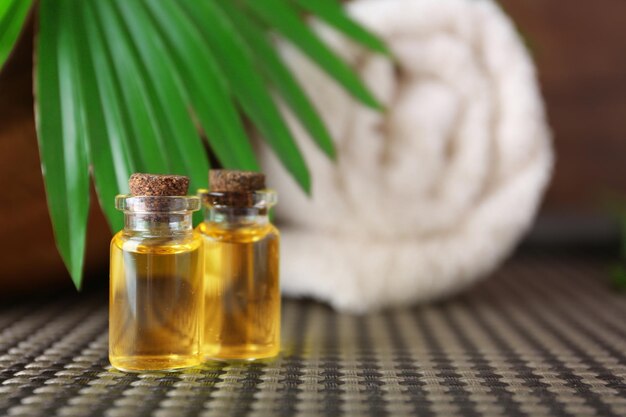 Ätherisches Öl für die Aromatherapie aus nächster Nähe