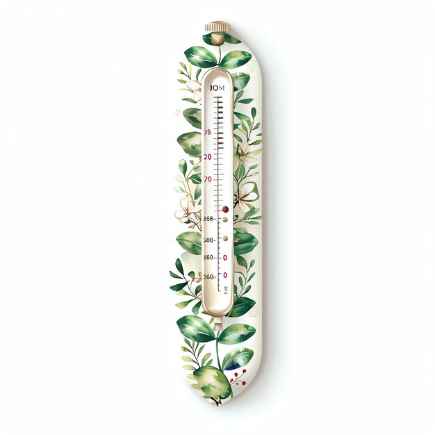 Thermometer medizinisches Grün