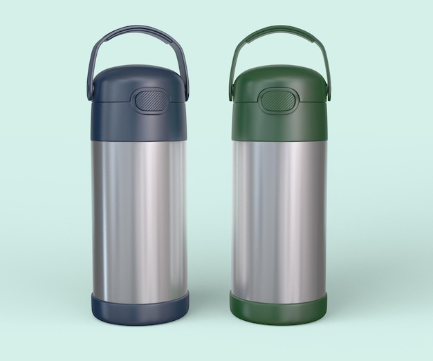 Thermos aus rostfreiem Stahl
