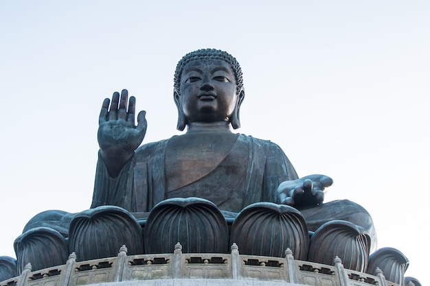 Tian Tan Buddha, Gran Buda, el Buda de bronce sentado más alto del mundo en Nong ping