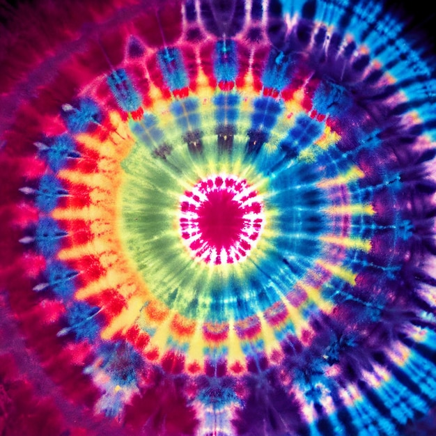 Tie Dye Hintergrund Hippie bunte Hemdtapete