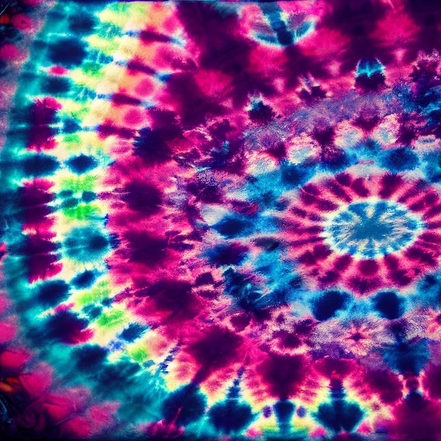 Tie Dye Hintergrund Hippie bunte Hemdtapete