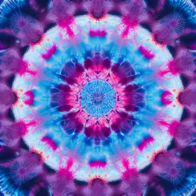 Tie dye mandala fondo hippie camisa colorida fondo de pantalla