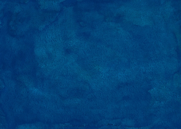 Tiefblaue Hintergrundbeschaffenheit des Aquarells