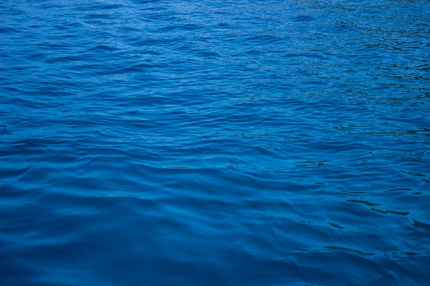 Tiefblaue Meerwasserkulisse