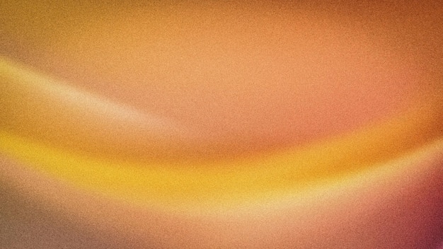 Tiempo cálido abstracto granulado fondo 4K con gradientes suaves de dorado amarillo melocotón y suaves tonos naranja perfecto para plantillas de pancartas y fondos de pantalla