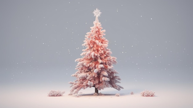 Tiempo de fondo del árbol de Navidad decorado Feliz Navidad y Feliz Año Nuevo