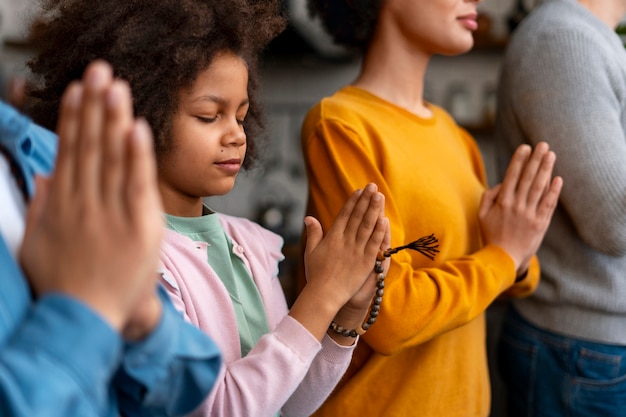 Tiempo de oración tradición religiosa