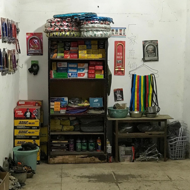 Tienda multicolor
