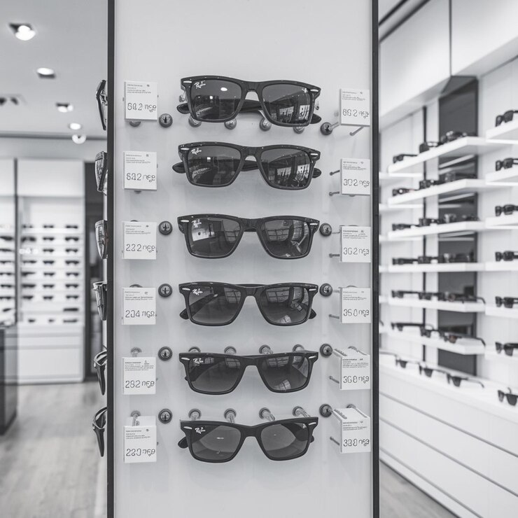 tienda de vidrios para ojos