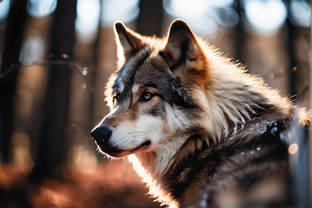 Tierfotografie im Wald