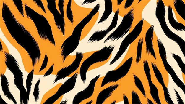 Foto tierhaut-tiger-textur abstrakter hintergrund vektorillustration für ihr design