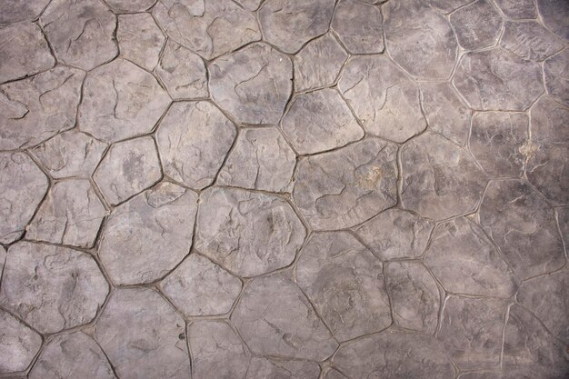 Tierra de piedra y tierra desértica debido al desastre de la sequía en el campo de Tailandia