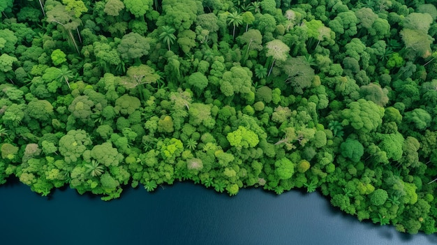 La tierra seca se encuentra con el bosque exuberante en el Día de la Tierra