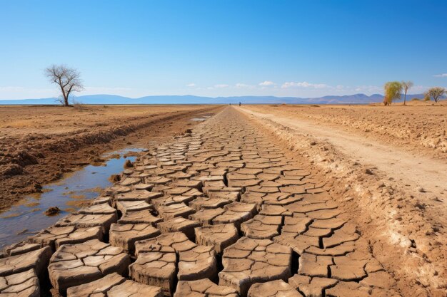 Foto tierra seca