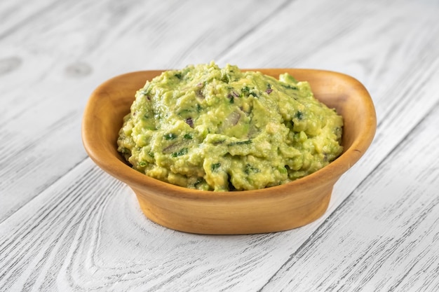 Tigela de guacamole