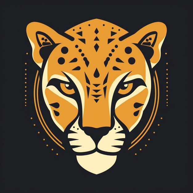 Foto tigervektor-logo-design