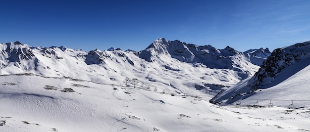 Tignes, alpes, França