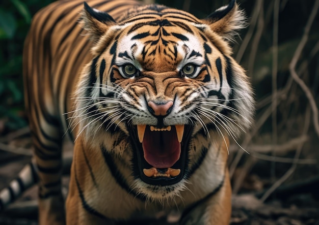 El tigre de Bengala es una población de Panthera tigris