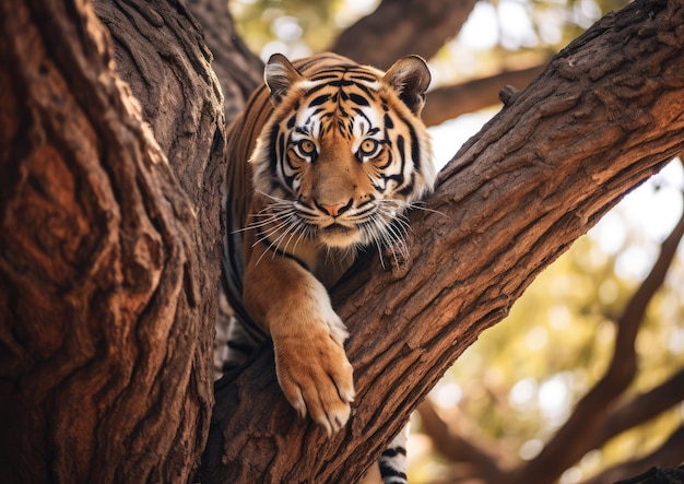 El tigre de Bengala es una población de Panthera tigris