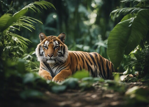 Foto un tigre de bengala