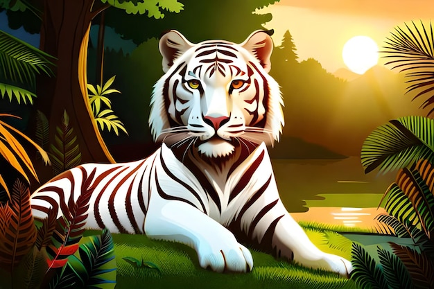 tigre branco