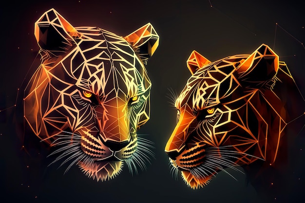 Foto de Tigre 3d Isométrico e mais fotos de stock de Tridimensional -  Tridimensional, Animal, Tigre - iStock