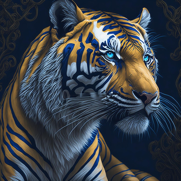 El tigre dorado.