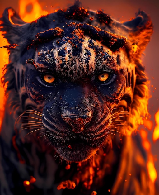 Tigre de fuego