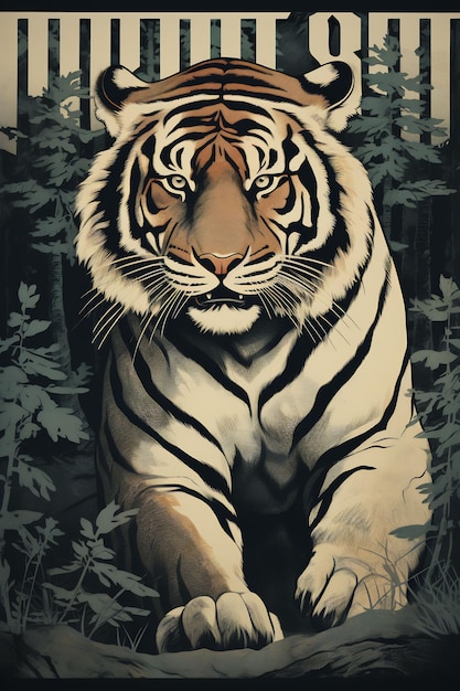 Un tigre en la jungla por persona.