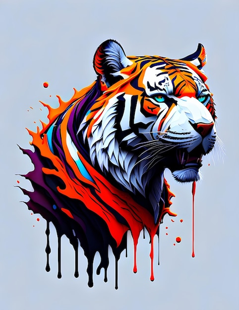 Tigre pintura