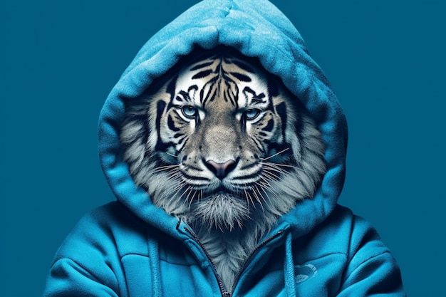 Tigre Trapstar | Sudadera con capucha