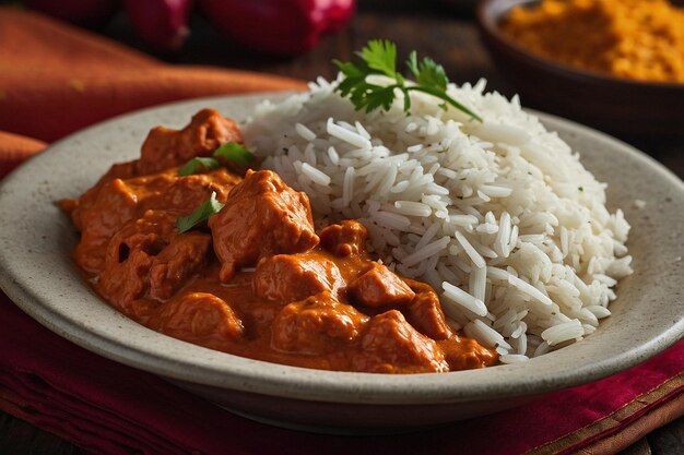 Foto tikka masala e arroz